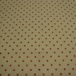 pannolenci bianco con pois rossi 45 x 50 cm